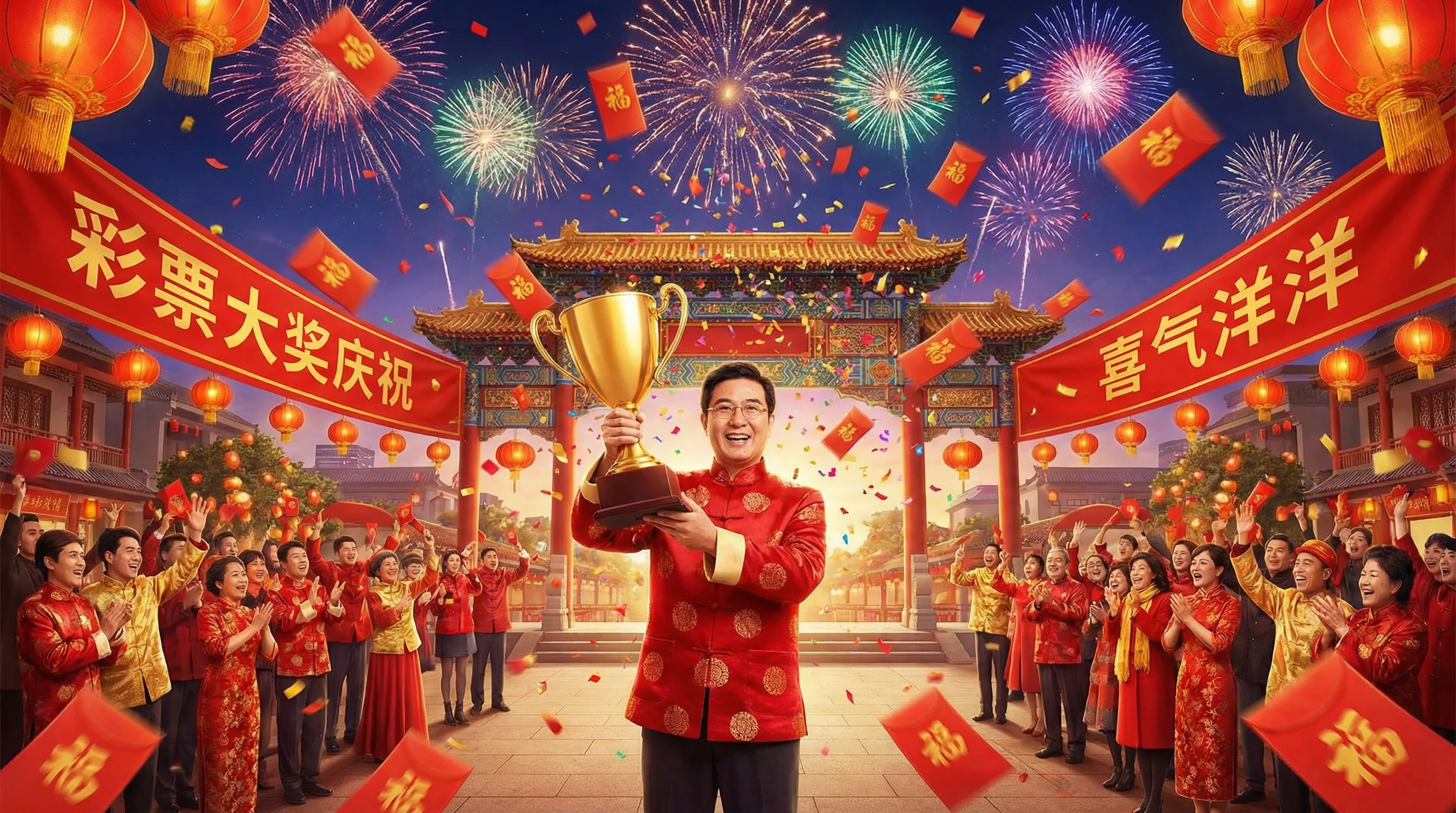 哈希分分彩中奖喜报庆祝画面